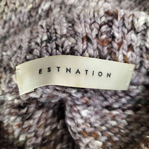 エストネーション ESTNATION サイドジップ ウール ワンピース レディース JPN:38